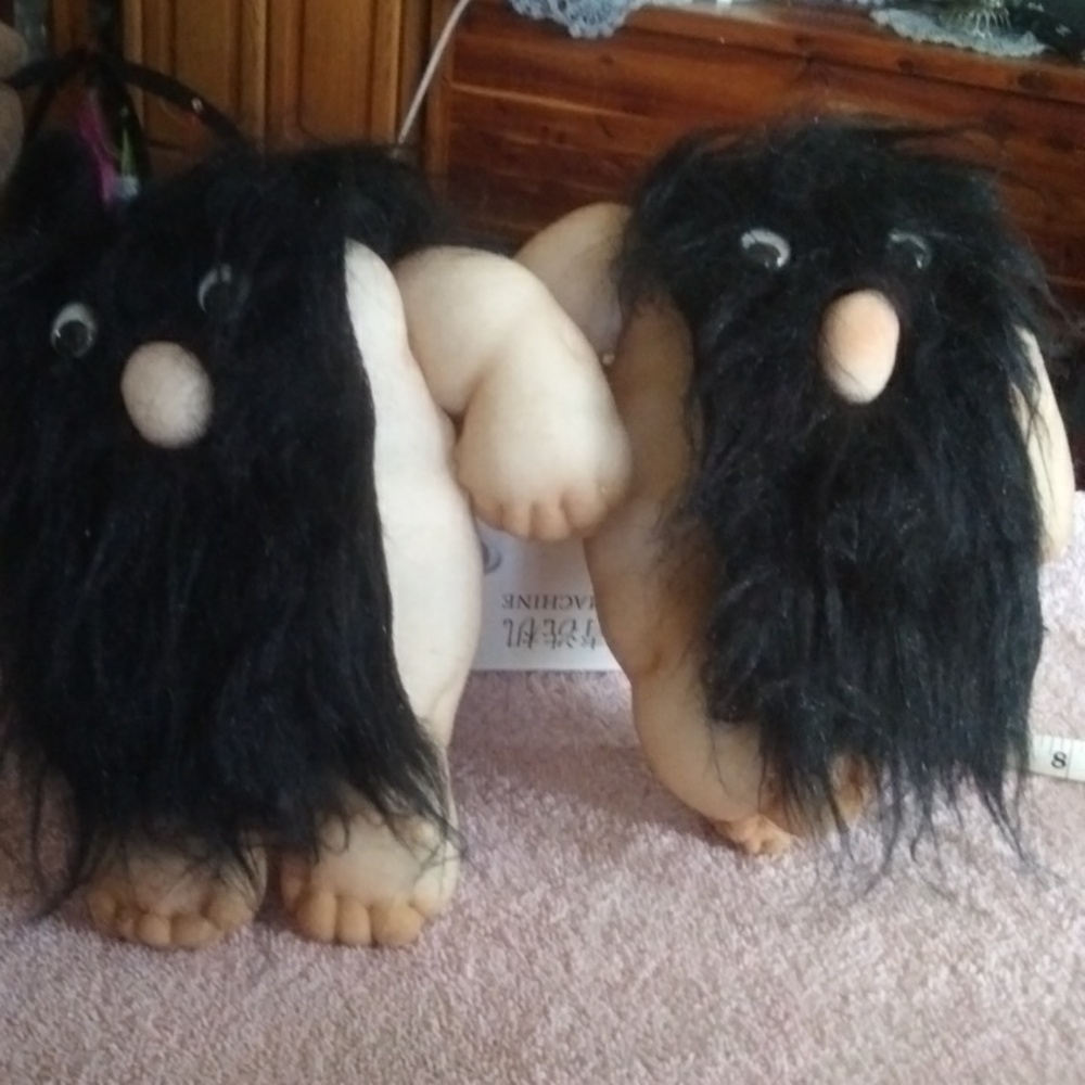 Plush joke caveman????